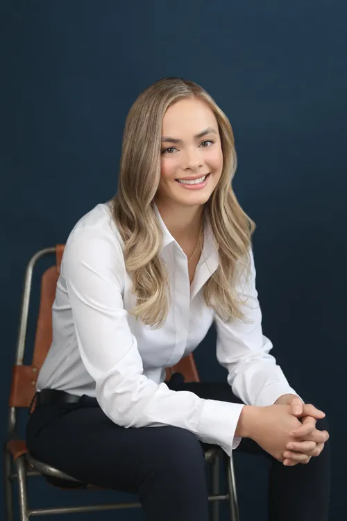 Jade sitting in chair